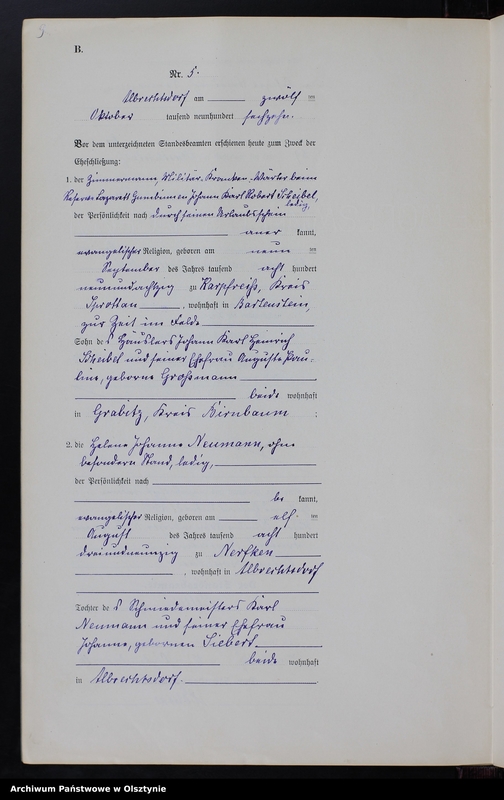 image.from.unit.number "Heiraths-Neben-Register Nr 1 - 10 [ Księga małżeństw - wtóropis ]"