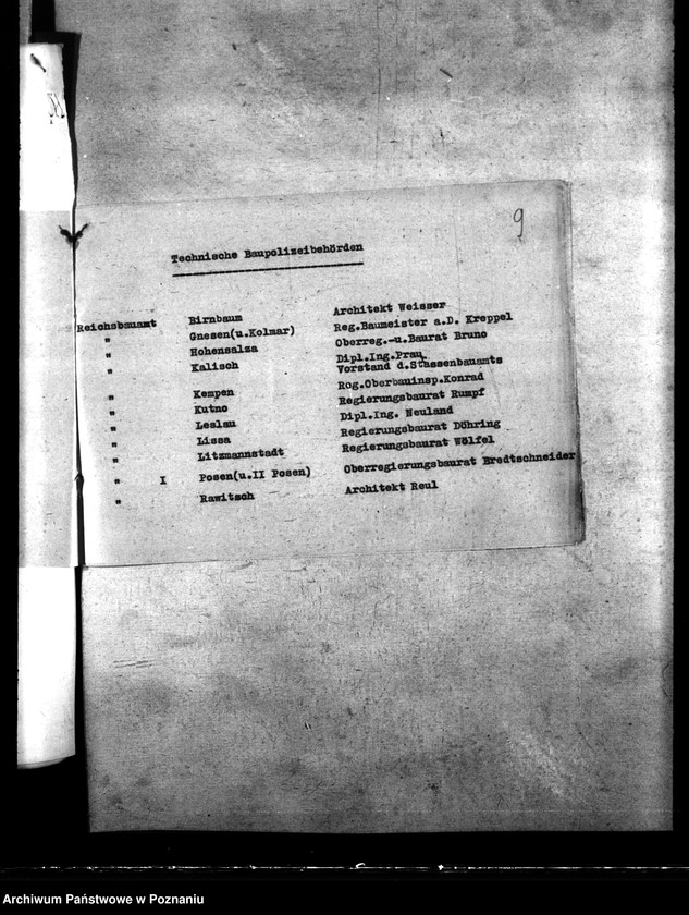 Obraz 14 z jednostki "Zulassung neuer Bauweisen. Lahmbauten. Polizeiliche Bestimmungen. Heizungsanlagen. Bombenschaden."