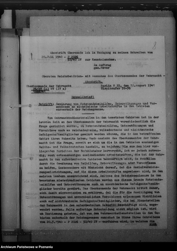 Obraz 13 z jednostki "Notstandsbeihilfen. Unterstützungen"