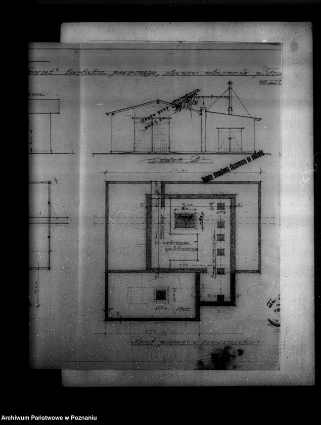 Obraz 14 z jednostki "Zatwierdzenie projektu zakładu przemysłowego /urządzenia kotłowni przy tartaku nr 489/ Fr. Koperskiego w Nekli powiat średzki/"