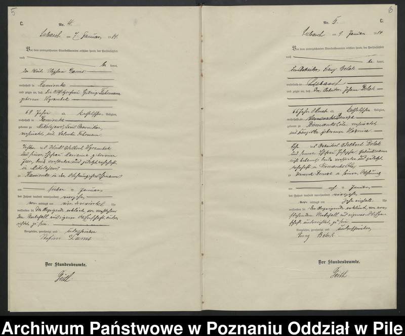 Obraz 6 z jednostki "Księga zgonów"