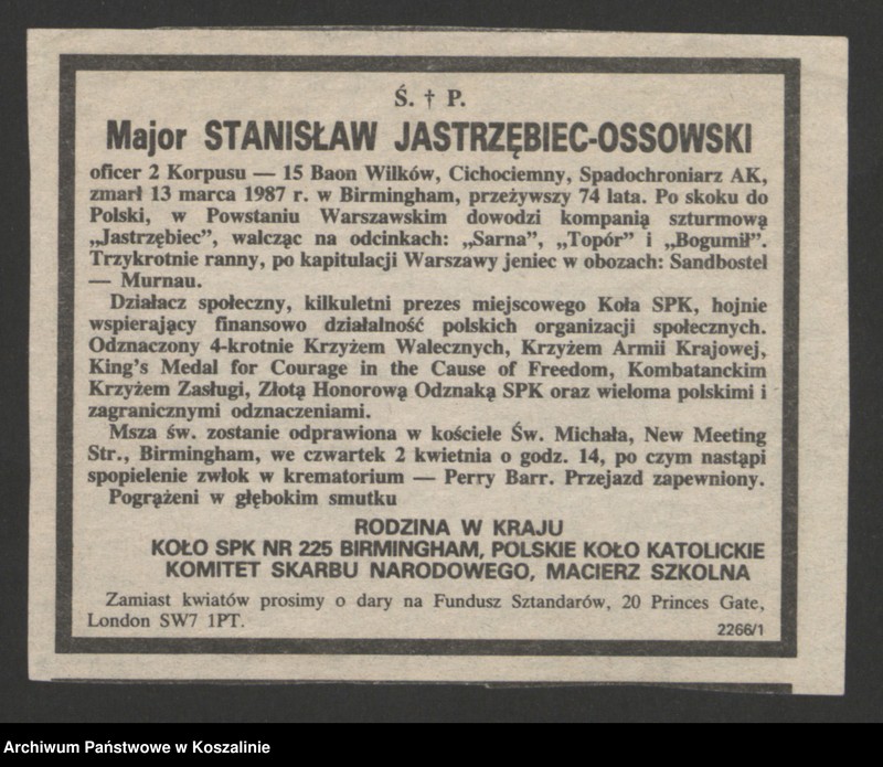 Obraz 1 z kolekcji "Kolekcja Stanisława Ossowskiego"