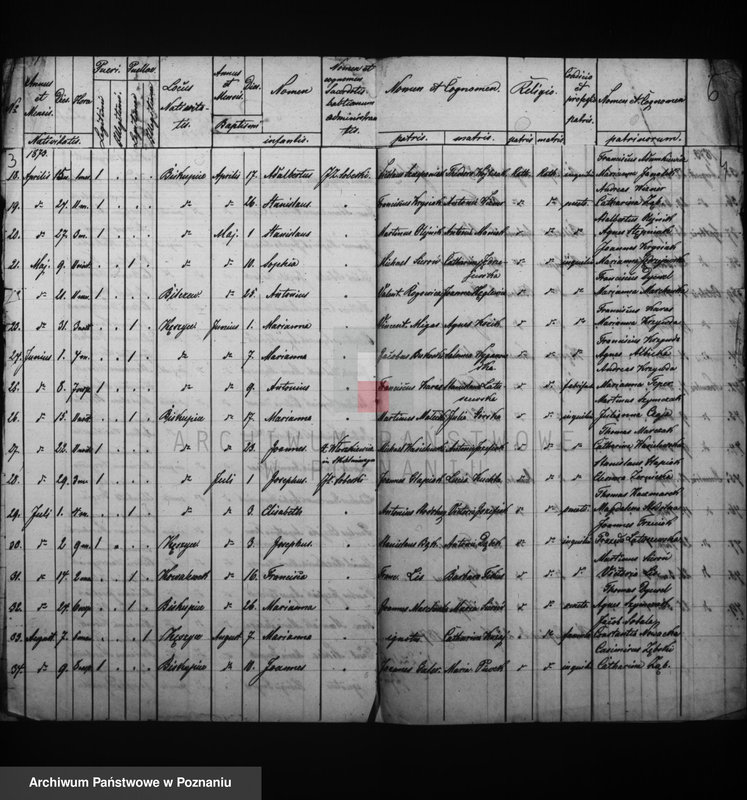 Obraz 5 z jednostki "Liber duplicatus baptisatorum"