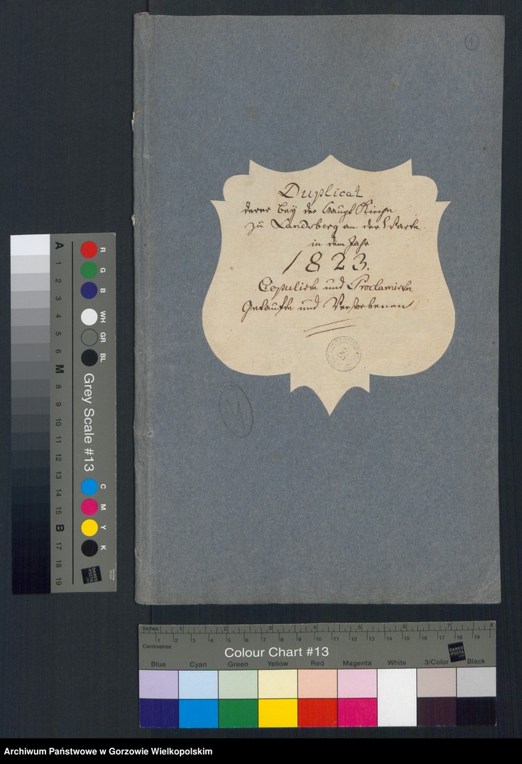 image.from.unit.number "Duplikate der Kirchenbücher der Hauptkirche zu Landsberg an der Warthe"