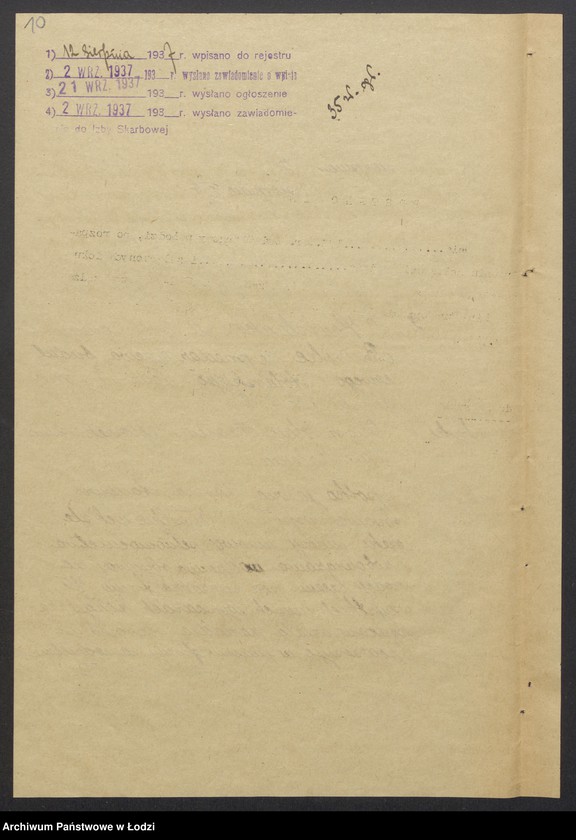 Obraz 12 z jednostki "Osiarz Haufstädter, Moszek Beniamin Zalcman- sprzedaż drzewa budulcowego i stolarskiego"