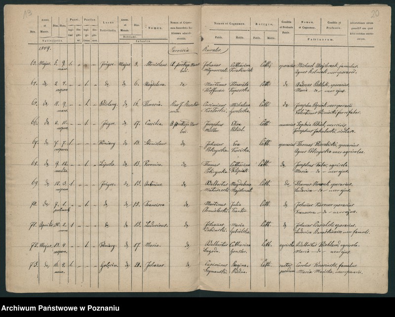 Obraz 12 z jednostki "Księga urodzeń"