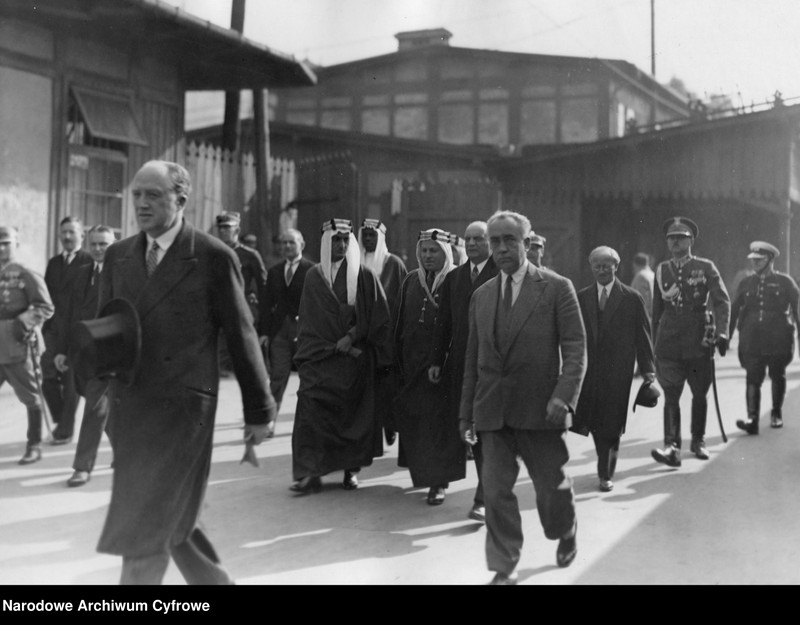 Obraz 15 z jednostki "Wizyta następcy tronu Królestwa Al-Hidżaz Faisala ibn Abd al-Aziza as-Sauda w Polsce"