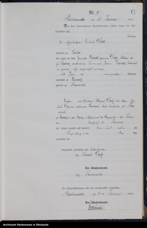 image.from.unit.number "Sterbe-Neben-Register Nr 1 - 114"
