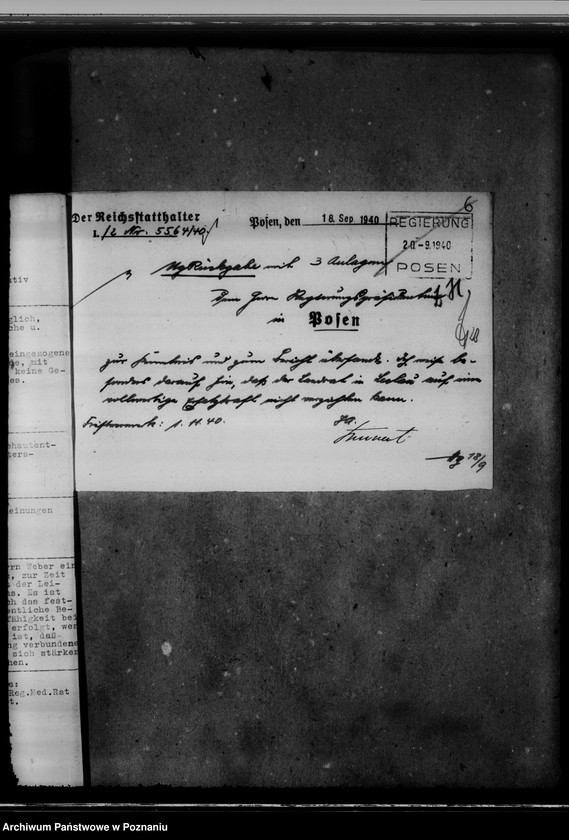 Obraz 10 z jednostki "Abordnung und Versetzung der Beamten"