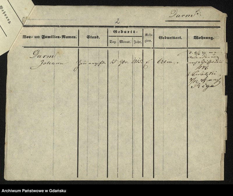 image.from.unit.number "Karty meldunkowe: Darm - Daus"