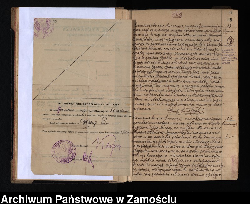 image.from.unit.number "Akta urodzeń, małżeństw, zgonów"