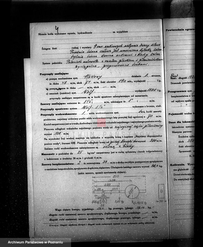 Obraz 8 z jednostki "Pleszewska Fabryka Maszyn S. Samulski i Spółka Pleszew nr fabr. kotła 12826 nr woj. kotła 4986"