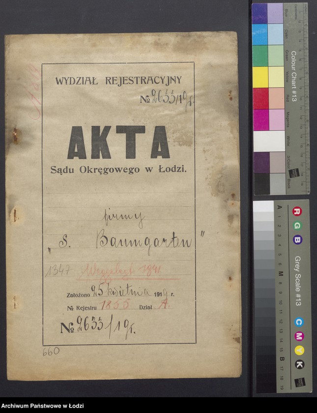 Obraz 2 z jednostki "Szulka Baumgarten- fabrykacja pończoch"