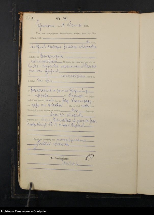 image.from.unit.number "Geburts-Haupt-Register Nr 1 - 264"