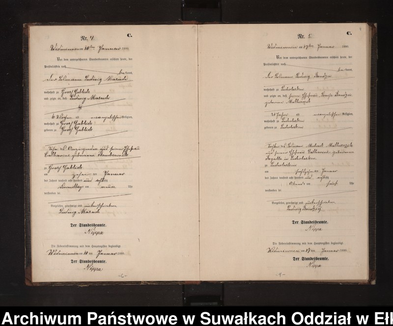 image.from.unit.number "Sterbe-Neben-Register des Preussischen Standes-Amtes Widminnen Kreis Loetzen"