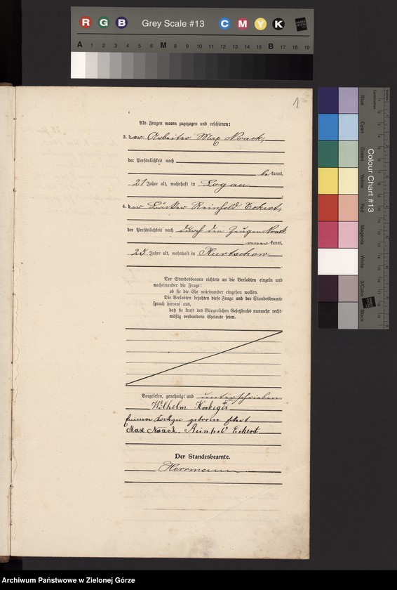 Obraz 3 z jednostki "[Księga małżeństw]"