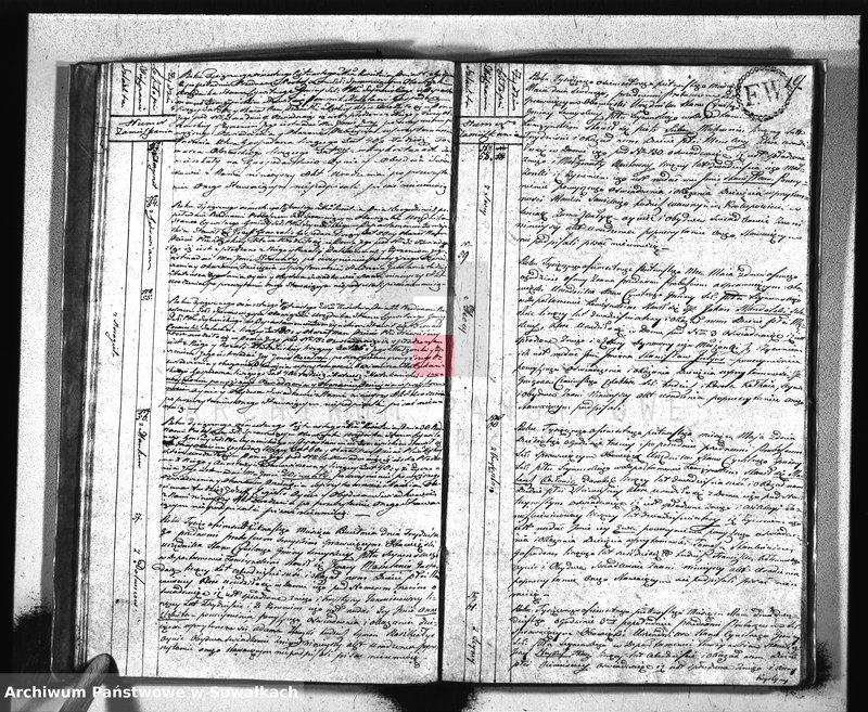 image.from.unit.number "Akta urodzonych gminy Sereie od 1-go stycznia 1815 aż do ostatniego grudnia roku tegoż"