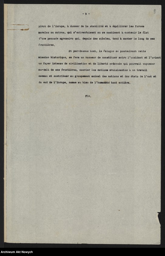 image.from.unit.number "Memoriały, dotyczące terytorium i granic Polski, m.in. złożonej przez R. Dmowskiego na Konferencji Pokojowej; 5 map, m.in. z linią Komisji I. Cambon