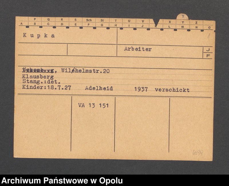 Obraz 3 z jednostki "[Kupka, Klausberg]"