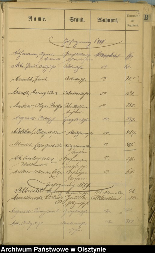 image.from.unit.number "Alphabetisches Namenverzeichnis zum Geburtenbuch"