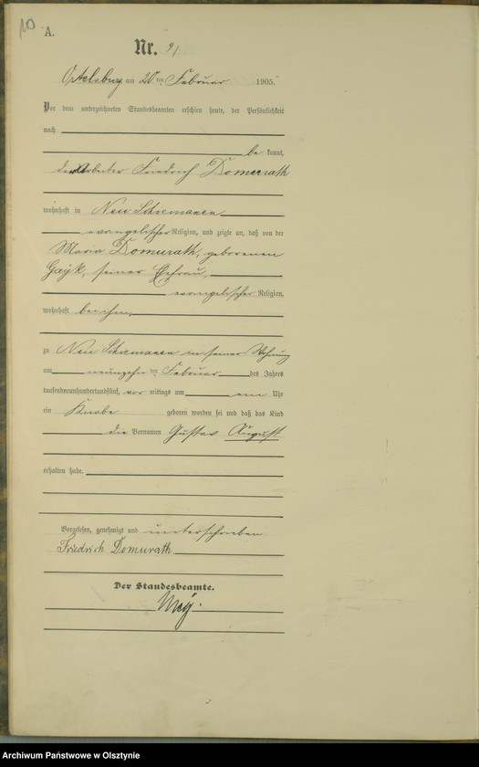 image.from.unit.number "Geburts-Haupt-Register Nr 1 - 52"