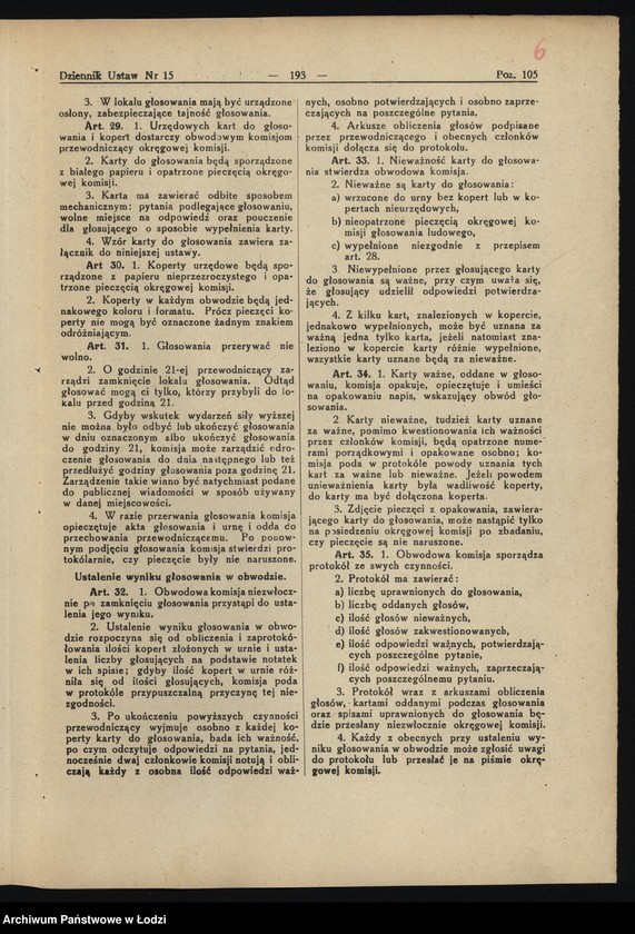 Obraz 10 z jednostki "Sprawy organizacyjne"