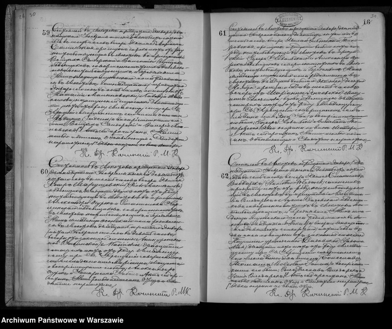 Obraz 18 z jednostki "Akta urodzeń, małżeństw i zgonów"