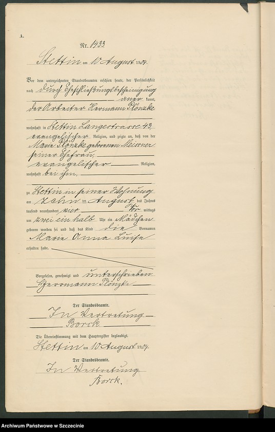 image.from.unit.number "Geburts-Register (Neben-Register) Band IV"