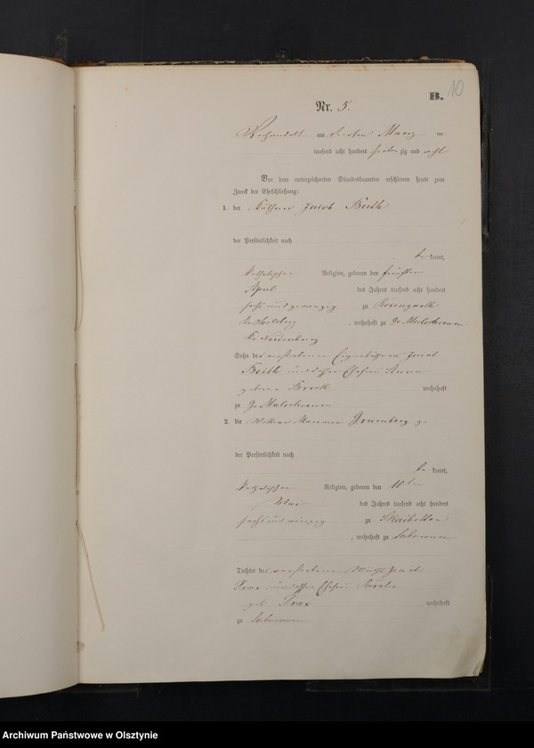 image.from.unit.number "Heiraths-Haupt-Register Nr 1 - 38"