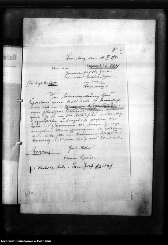 Obraz 13 z jednostki "Hugo Schaner aus Bromberg (Bydgoszcz)"