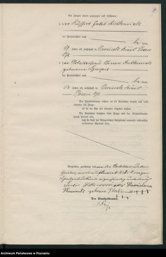 Obraz 14 z jednostki "Heiraths-Haupt-Register"