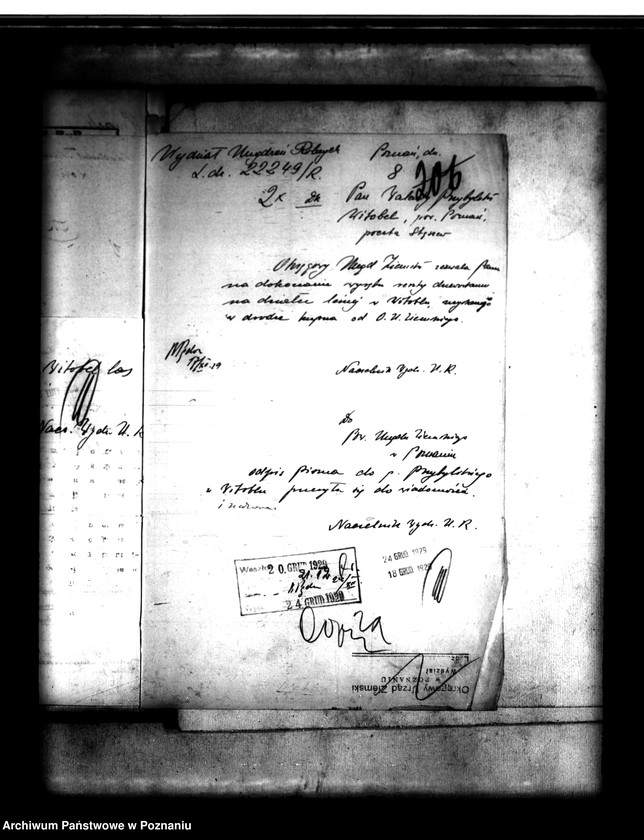 Obraz 12 z jednostki "Parcelacja lasu Witobel XV powiatu poznańskiego Walenty Przybylski"