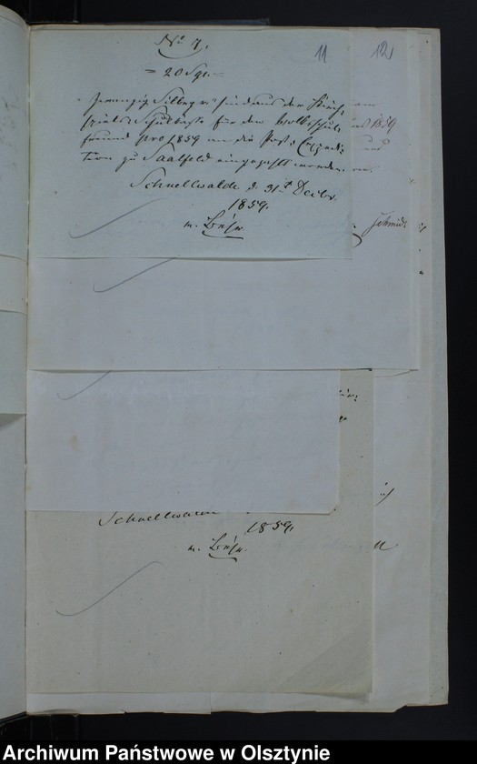 image.from.unit.number "Ausgabe Beläge der Kirchspiels Schulkasse"