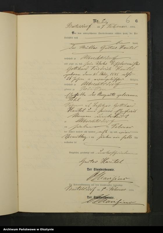 image.from.unit.number "Sterbe-Neben-Register Nr 1 - 40"