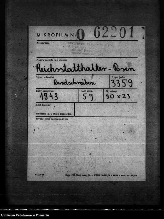 Obraz 2 z jednostki "Rundschreiben"