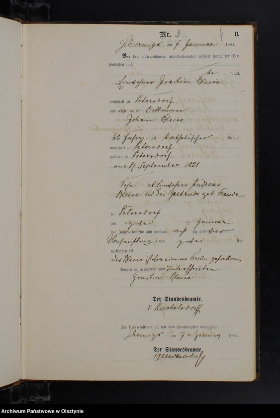 image.from.unit.number "Sterbe-Neben-Register Nr 1 - 61"