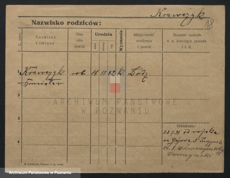 image.from.unit.number "Krawczyk (samotni mężczyźni i kobiety) - Kreczko"