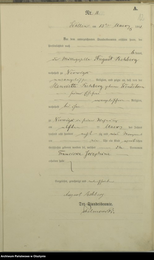 image.from.unit.number "Geburts-Haupt-Register Nr 1 - 41 i 1 - 53"