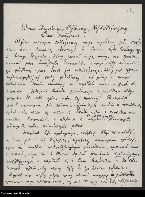 image.from.unit.number "Orłowski Józef; Załączniki: 1) list C. B. Orcutt