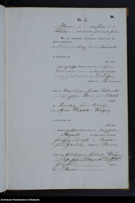 image.from.unit.number "Heiraths-Neben-Register Nr 1 - 11"