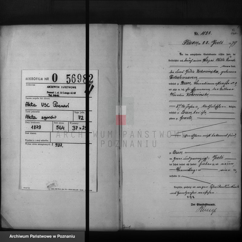 Obraz 2 z jednostki "Księga zgonów t. III"