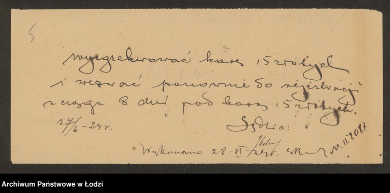 Obraz 7 z jednostki "Chaim Kozłowski- sprzedaż żelaza"