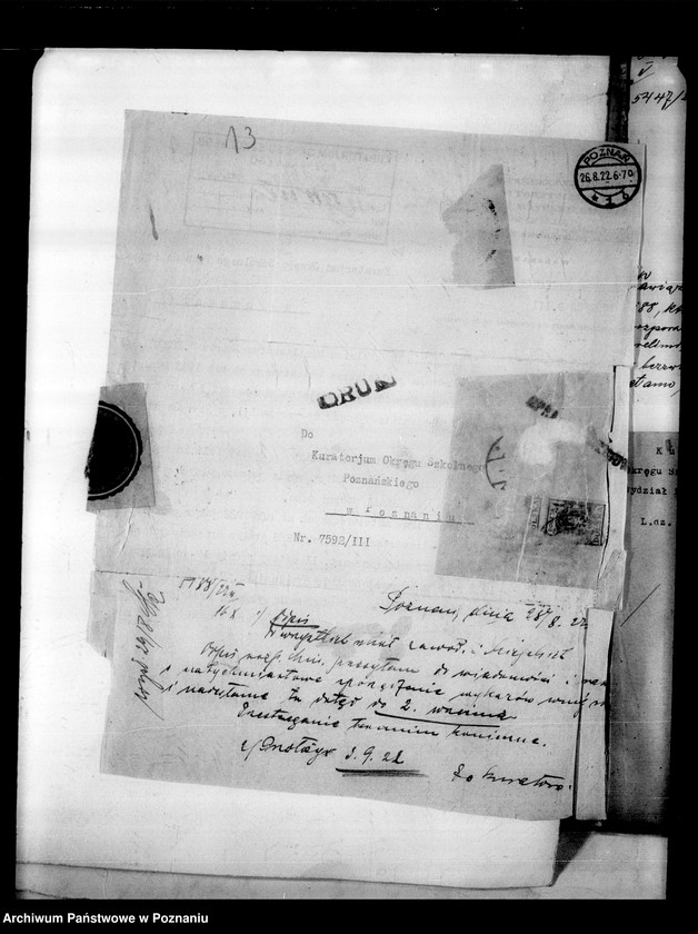 Obraz 16 z jednostki "Ogólne personalne [okólniki wykazy nauczycieli itp..]"