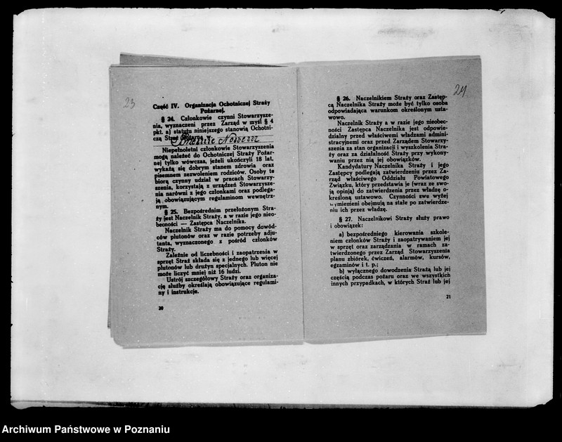 Obraz 19 z jednostki "/Stowarzyszenie ochotniczej straży pożarnej powiatu wągrowieckiego/ litery od B-N"