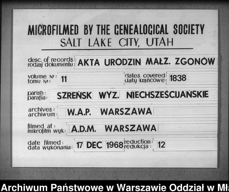 image.from.unit.number "Akta urodzin, małżeństw i zgonów"