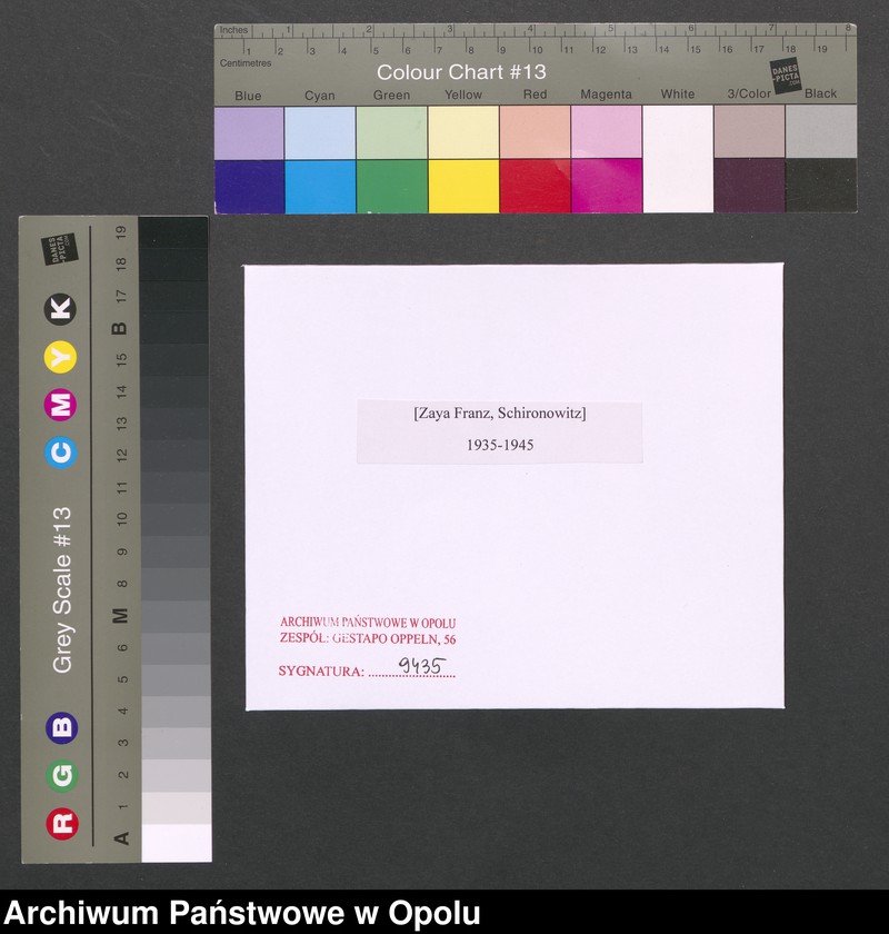 Obraz 2 z jednostki "[Zaya Franz, Schironowitz]"