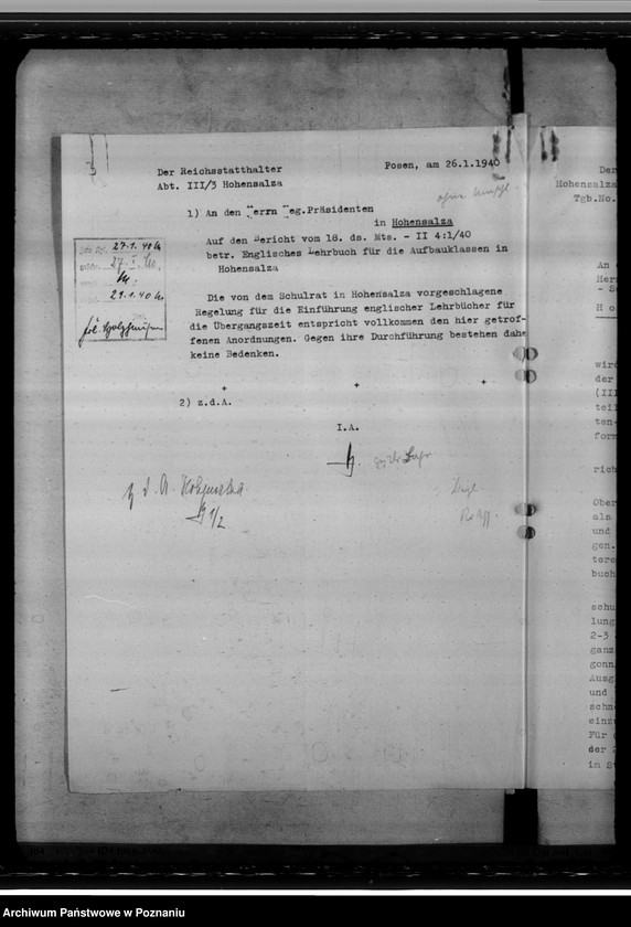 Obraz 7 z jednostki "Oberschule Hohensalza (Inowrocław)"