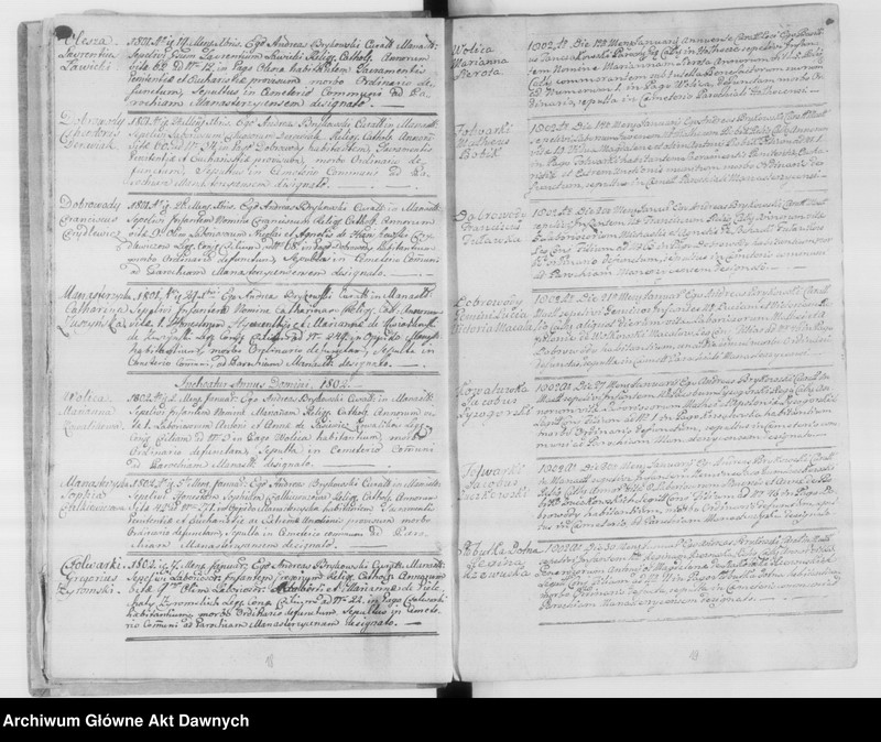 image.from.unit.number "Parafia: Monasterzyska. Dekanat: Buczacz. Księga metrykalna zgonów/pogrzebów dla całej parafii*."