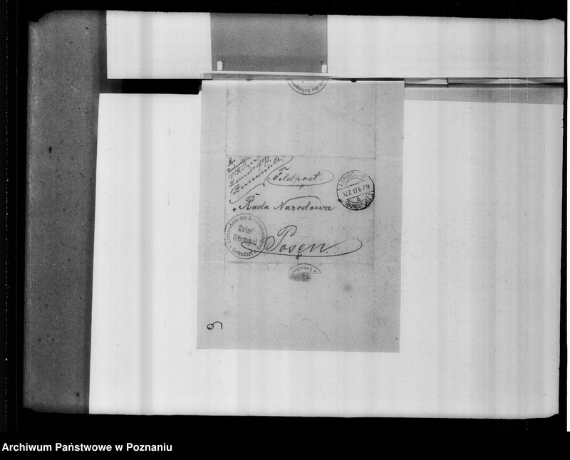 Obraz 13 z jednostki "Rok Kościuszkowski - korespondencja związana z obchodami setnej rocznicy śmierci Tadeusza Kościuszki."