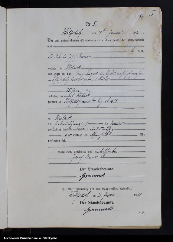 image.from.unit.number "Sterbe-Neben-Register Nr 1-43"